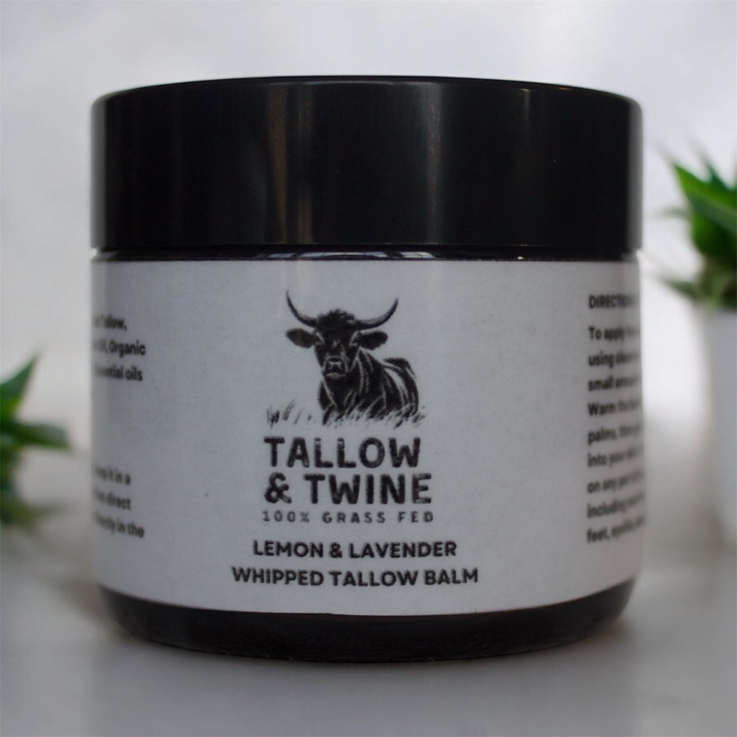 Lemon and Lavender Whipped Tallow Balm